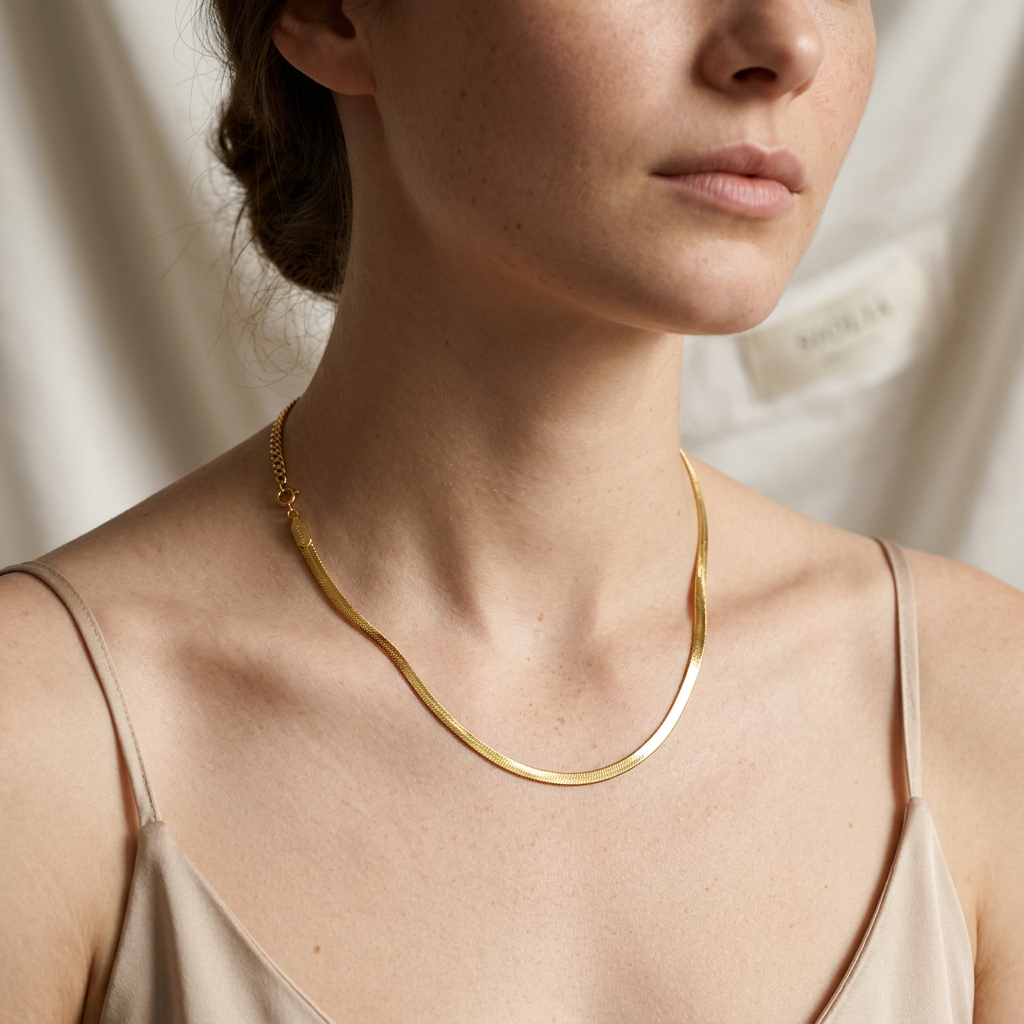 COLLIER ONDE DORÉE SIOLIA